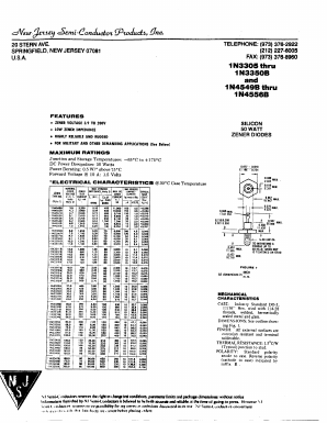 1N3345_ Datasheet PDF New Jersey Semiconductor