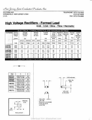 1N6513LL Datasheet PDF New Jersey Semiconductor