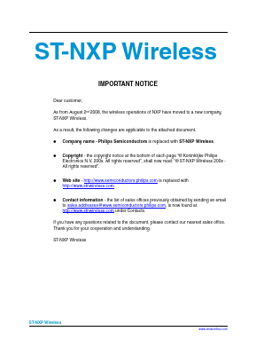 TEA5761UK Datasheet PDF NXP Semiconductors.