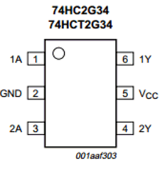 74HC2G34 Datasheet PDF NXP Semiconductors.