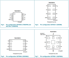 74LVC3G14GD Datasheet PDF NXP Semiconductors.