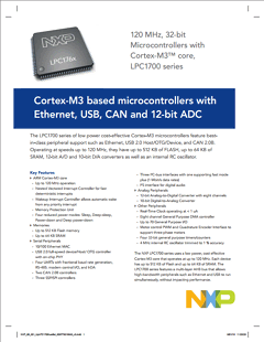 LPC1767_ Datasheet PDF NXP Semiconductors.