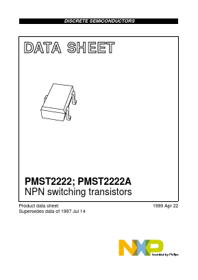PMST2222 Datasheet PDF NXP Semiconductors.
