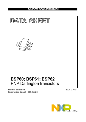 BSP60 Datasheet PDF NXP Semiconductors.