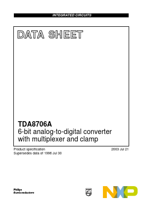 TDA8706AM Datasheet PDF NXP Semiconductors.