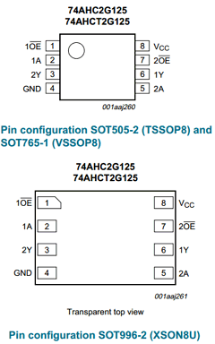 74AHC2G125DC,125 Datasheet PDF NXP Semiconductors.