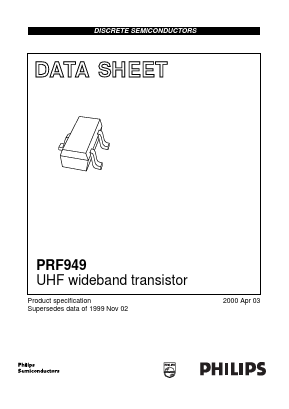 PRF949 Datasheet PDF NXP Semiconductors.