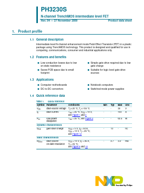 PH3230S Datasheet PDF NXP Semiconductors.