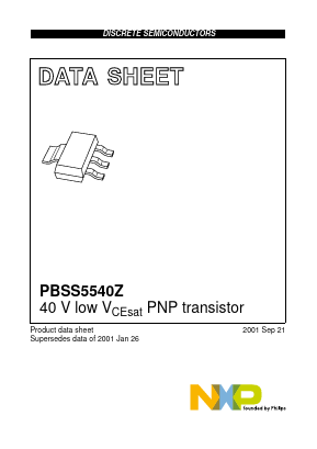 PB5540 Datasheet PDF NXP Semiconductors.