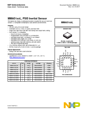 MMA5124LCWR2 Datasheet PDF NXP Semiconductors.