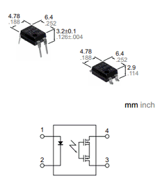 AQY210EHA Datasheet PDF Matsushita Electric Works