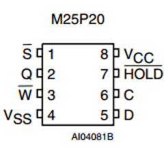 M25P20-VMN6P/X Datasheet PDF Numonyx -> Micron