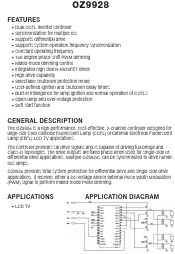 OZ9928 Datasheet PDF O2Micro International