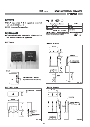 XYE-474332BN Datasheet PDF Okaya Electric America, Inc.