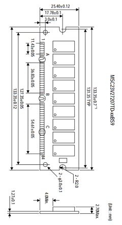 MSC23V27207TD-50BS9 Datasheet PDF Oki Electric Industry