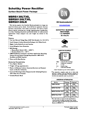 SBRS8130LT3G-VF01 Datasheet PDF ON Semiconductor