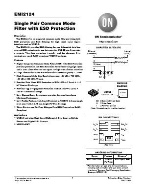 EMI2124 Datasheet PDF ON Semiconductor