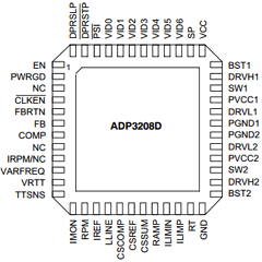 ADP3208D Datasheet PDF ON Semiconductor