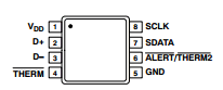 ADT7461AARMZ-RL7 Datasheet PDF ON Semiconductor