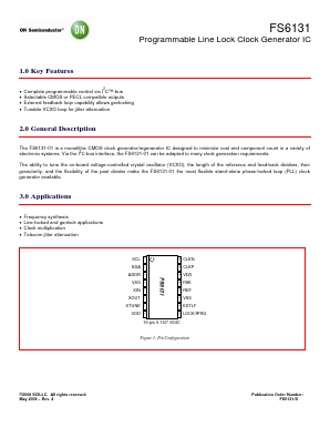 FS6131-01I-XTD Datasheet PDF ON Semiconductor