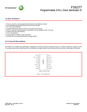 FS6377-01G-XTD Datasheet PDF ON Semiconductor