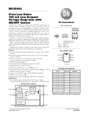 MC33263NW-50R2 Datasheet PDF ON Semiconductor