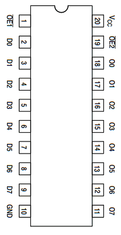 MC74LCX541DTR2G Datasheet PDF ON Semiconductor