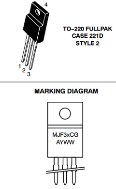 MJF31C Datasheet PDF ON Semiconductor