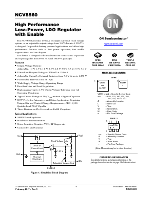 NCV8560MN250R2G Datasheet PDF ON Semiconductor