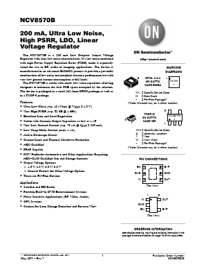 NCV8570B Datasheet PDF ON Semiconductor