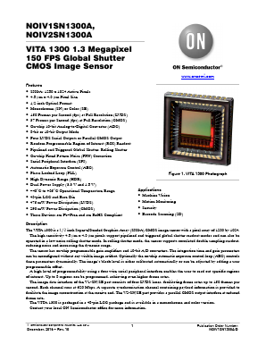 NOIV2SE1300A-QDC Datasheet PDF ON Semiconductor