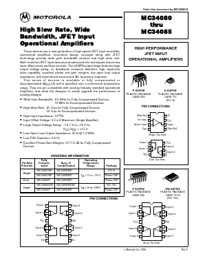 MC34080BDR2 Datasheet PDF ON Semiconductor