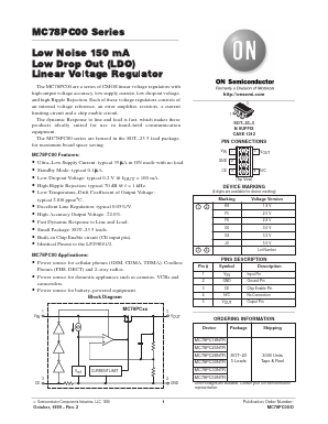 MC78PC33 Datasheet PDF ON Semiconductor
