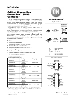 MC33364 Datasheet PDF ON Semiconductor