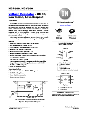 NCV500SN185T1G Datasheet PDF ON Semiconductor