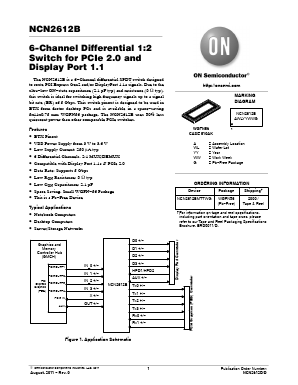 NCN2612B Datasheet PDF ON Semiconductor