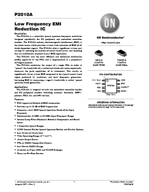 I2010AG-08TT Datasheet PDF ON Semiconductor