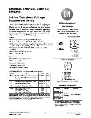 SMS12C Datasheet PDF ON Semiconductor