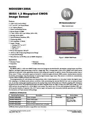 NOII5SC1300A-QDC Datasheet PDF ON Semiconductor