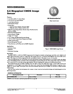 NOII4SM6600A-QDC Datasheet PDF ON Semiconductor