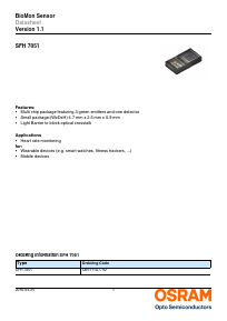 SFH-7051 Datasheet PDF OSRAM GmbH