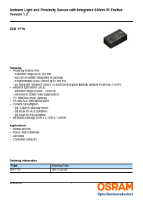 SFH7779 Datasheet PDF OSRAM GmbH