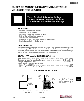 OM7611SM Datasheet PDF Omnirel Corp => IRF