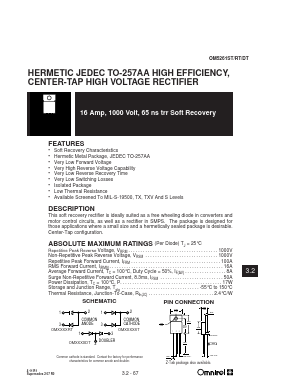 OM5261DT Datasheet PDF Omnirel Corp => IRF