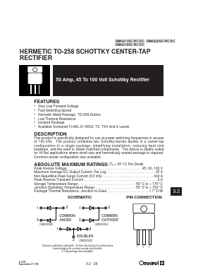 OM4213SC Datasheet PDF Omnirel Corp => IRF