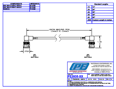 PE3935 Datasheet PDF Pasternack Enterprises, Inc.