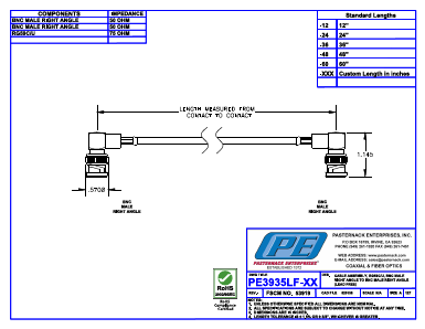 PE3935LF-36 Datasheet PDF Pasternack Enterprises, Inc.