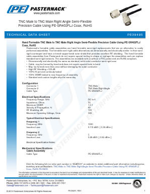 PE39495 Datasheet PDF Pasternack Enterprises, Inc.