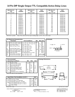 EP9430-5 Datasheet PDF PCA ELECTRONICS INC.