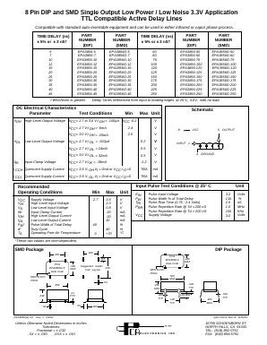 EPA3856-100 Datasheet PDF PCA ELECTRONICS INC.
